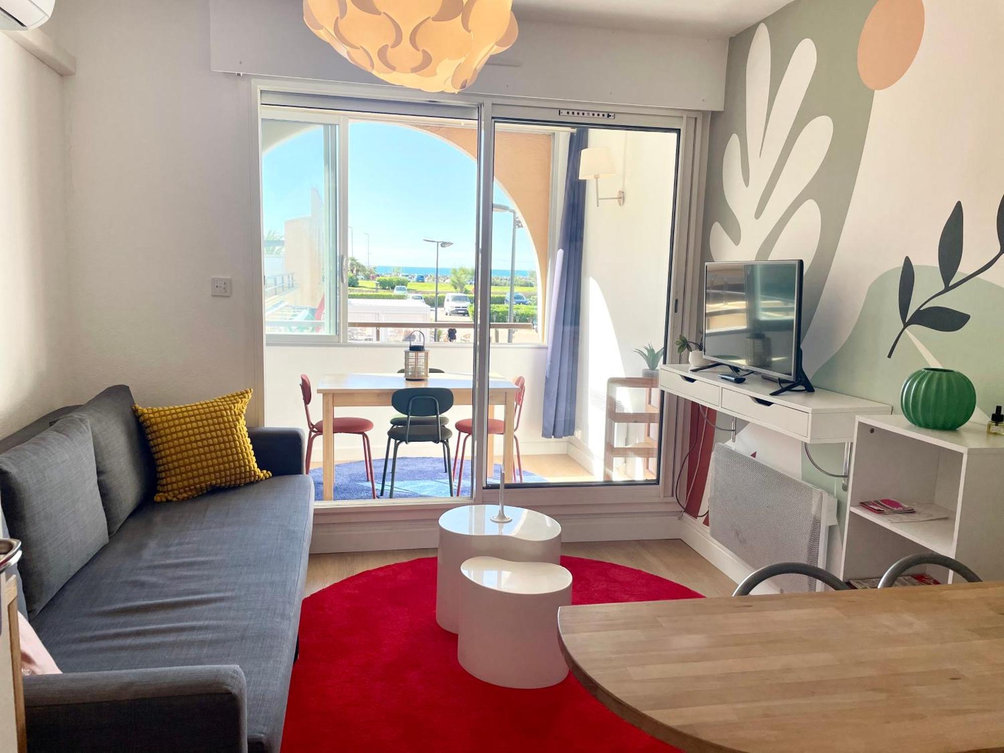 Studio Vue Mer Quartier Des Quilles Sete Exterior photo